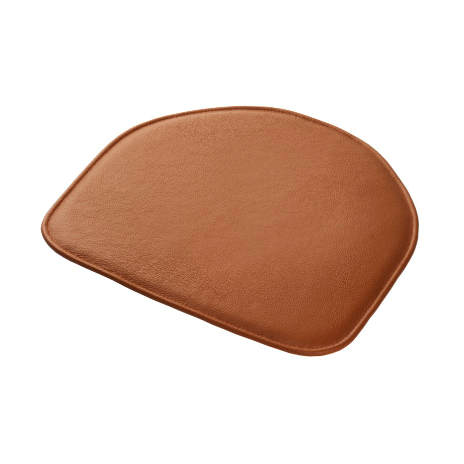FDB Møbler R5 Nøje J46 Sitzkissen Cognac leather