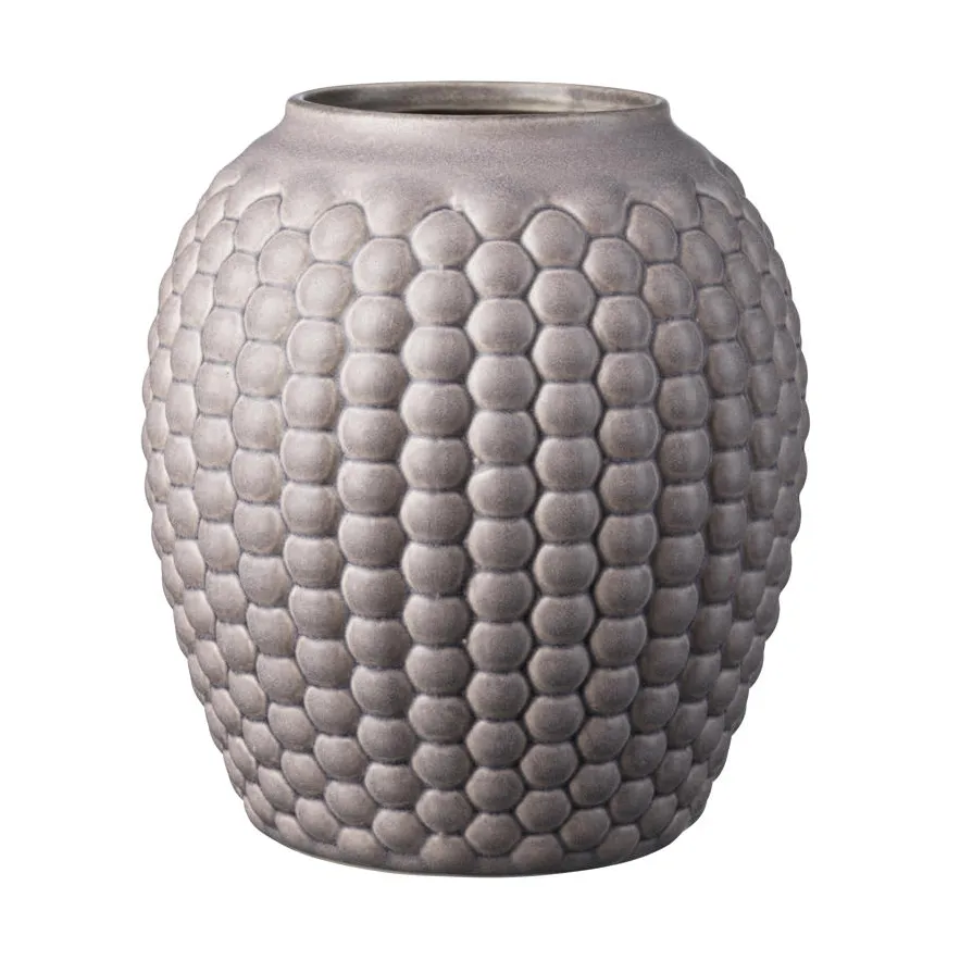 FDB Møbler S7 Lupine Vase 19 cm Warm grey