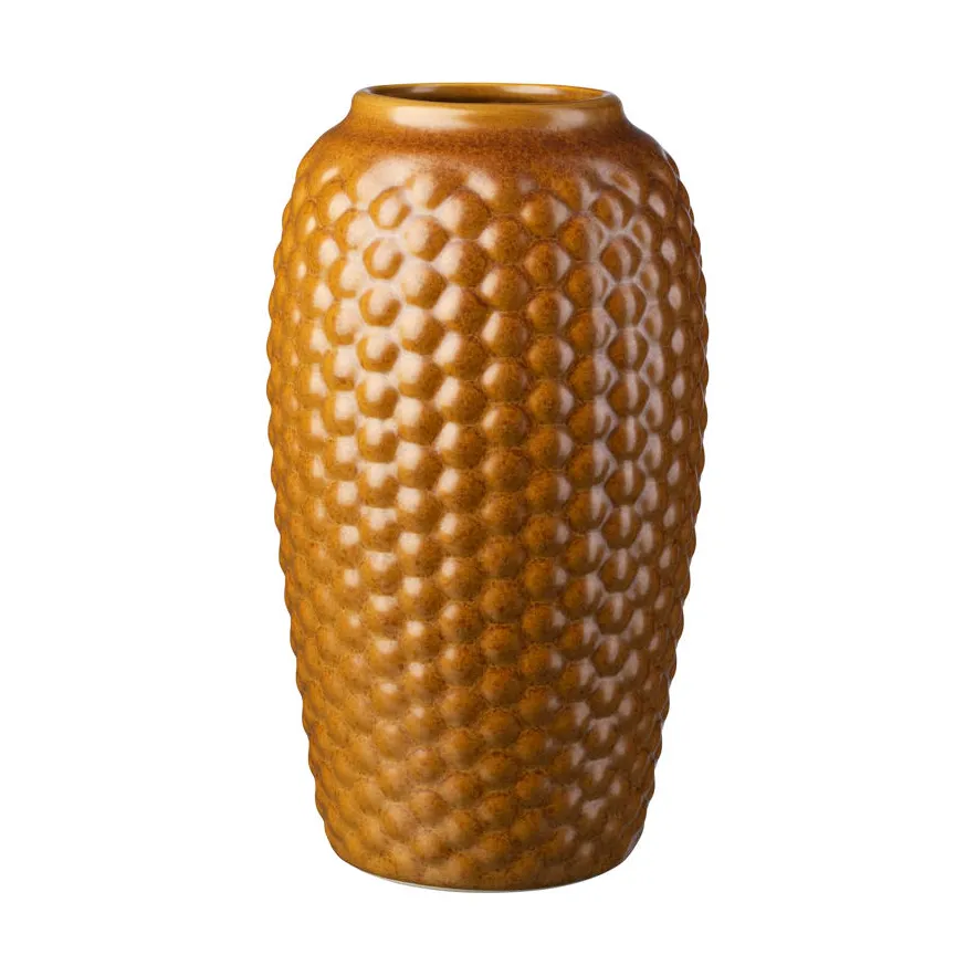 S8 Lupin Vase 44,5 cm, Golden brown FDB Møbler