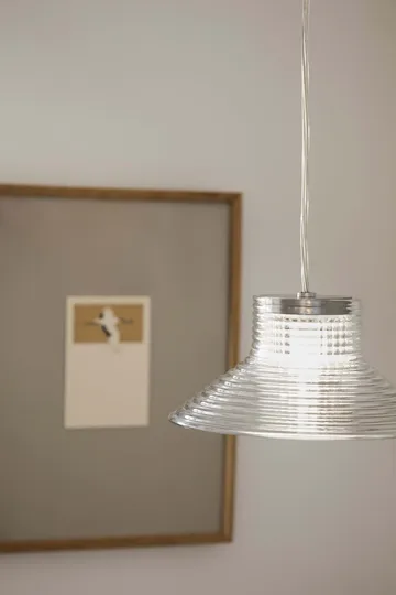 U11 Sletterhage Pendelleuchte - Aluminium-Opalglas - FDB Møbler