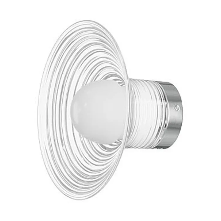 U12 Sletterhage Wandleuchte - Aluminium-Opalglas, feste Installation - FDB Møbler
