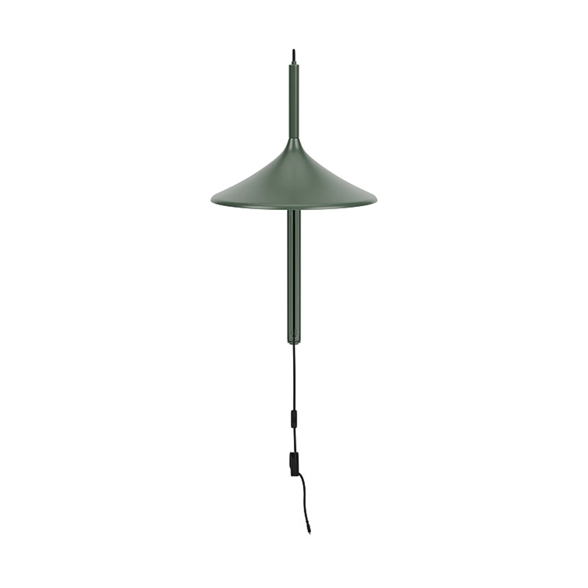 U18 Hasle Wandleuchte, Olive green, 67,5 cm FDB Møbler