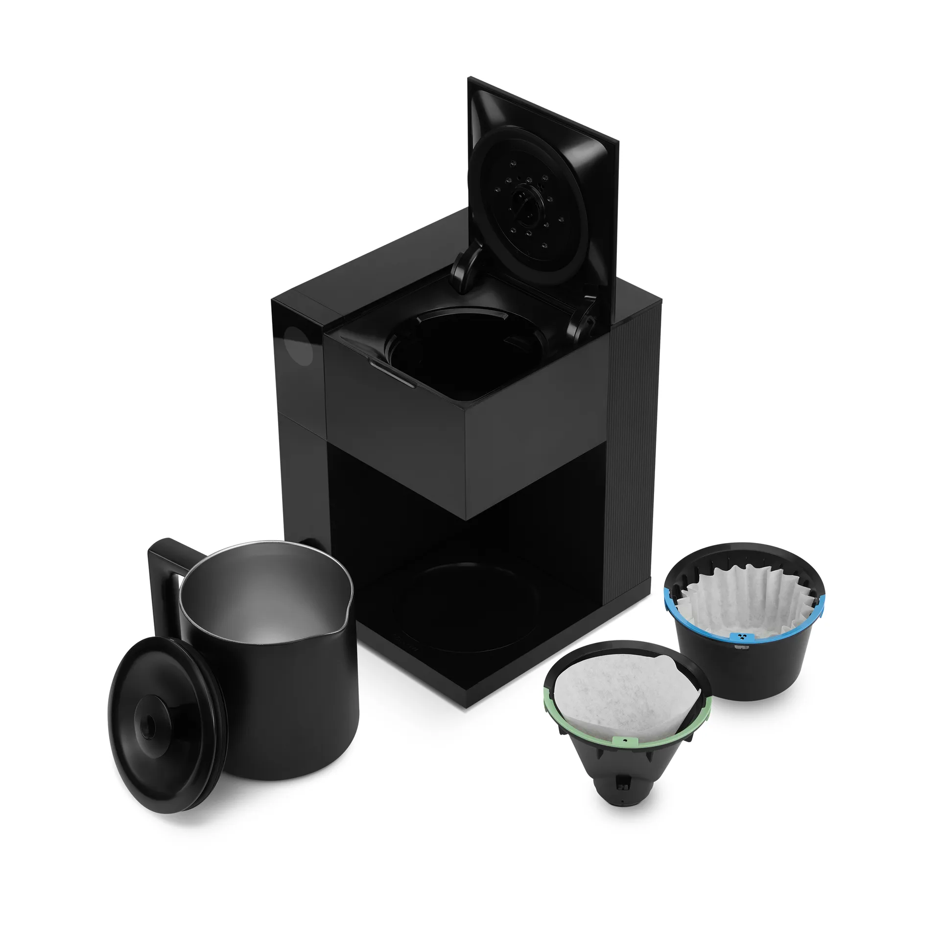 Aiden Precision Kaffeemaschine, Matte black Fellow