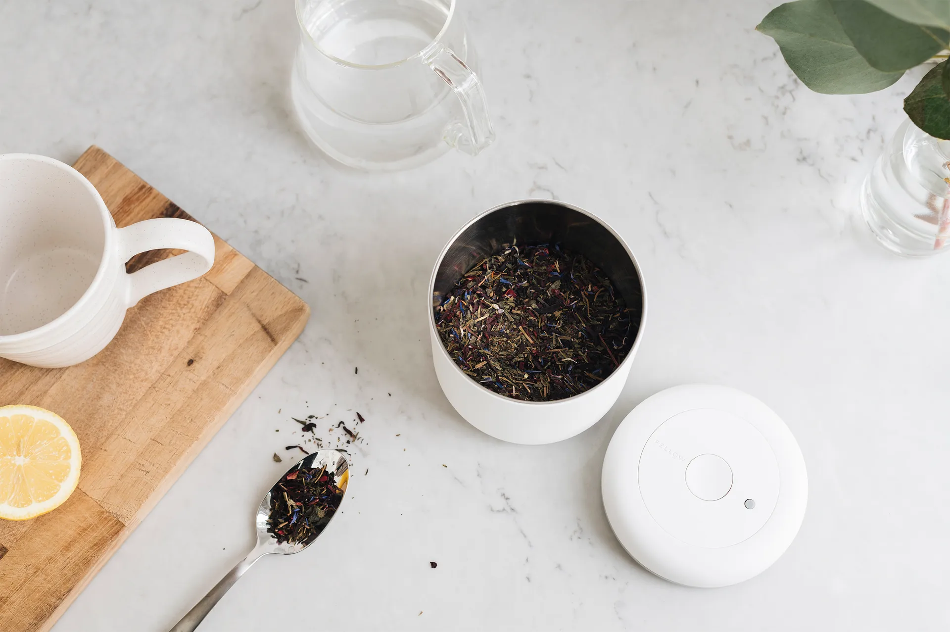 Atmos Vakuumdose 0.4 l, Weiß Fellow