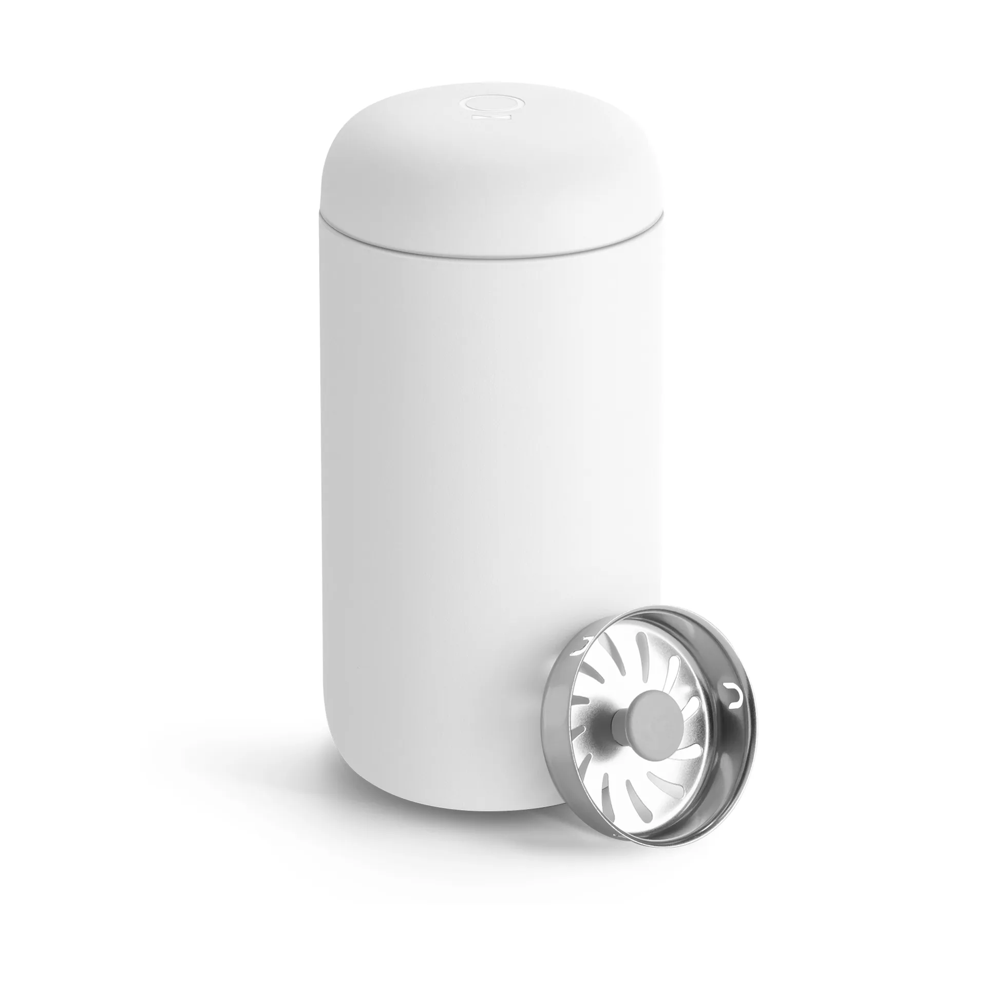 Carter Thermobecher mit Spritzschutz 35 cl, Matte white Fellow