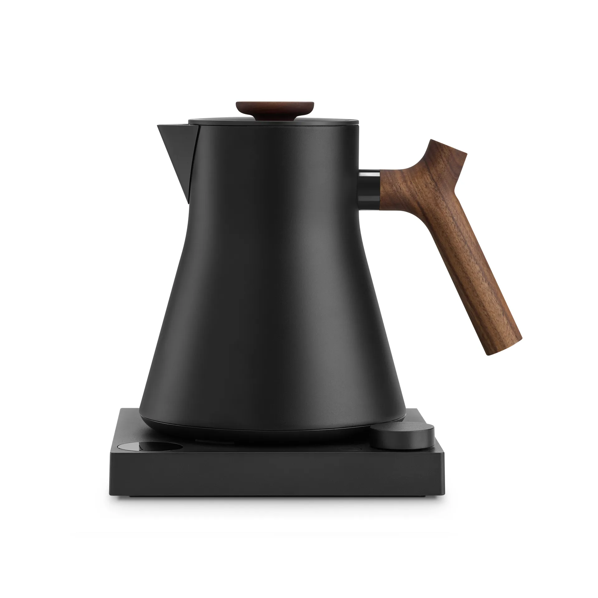 Corvo EKG Pro elektrischer Wasserkocher 0,9 L, Matte black-walnut Fellow
