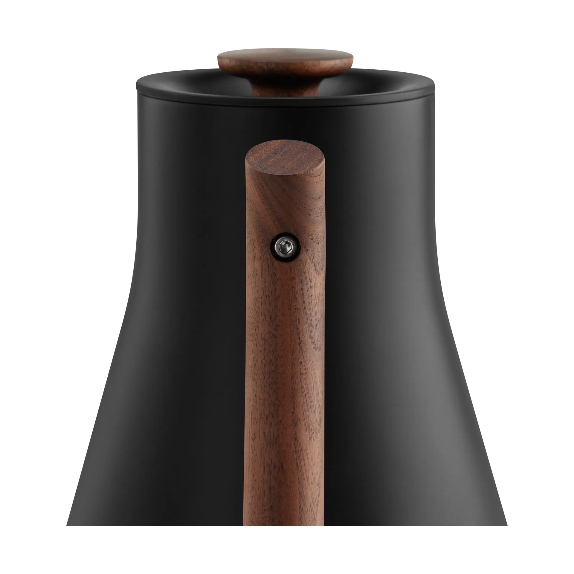 Corvo EKG Pro elektrischer Wasserkocher 0,9 L, Matte black-walnut Fellow