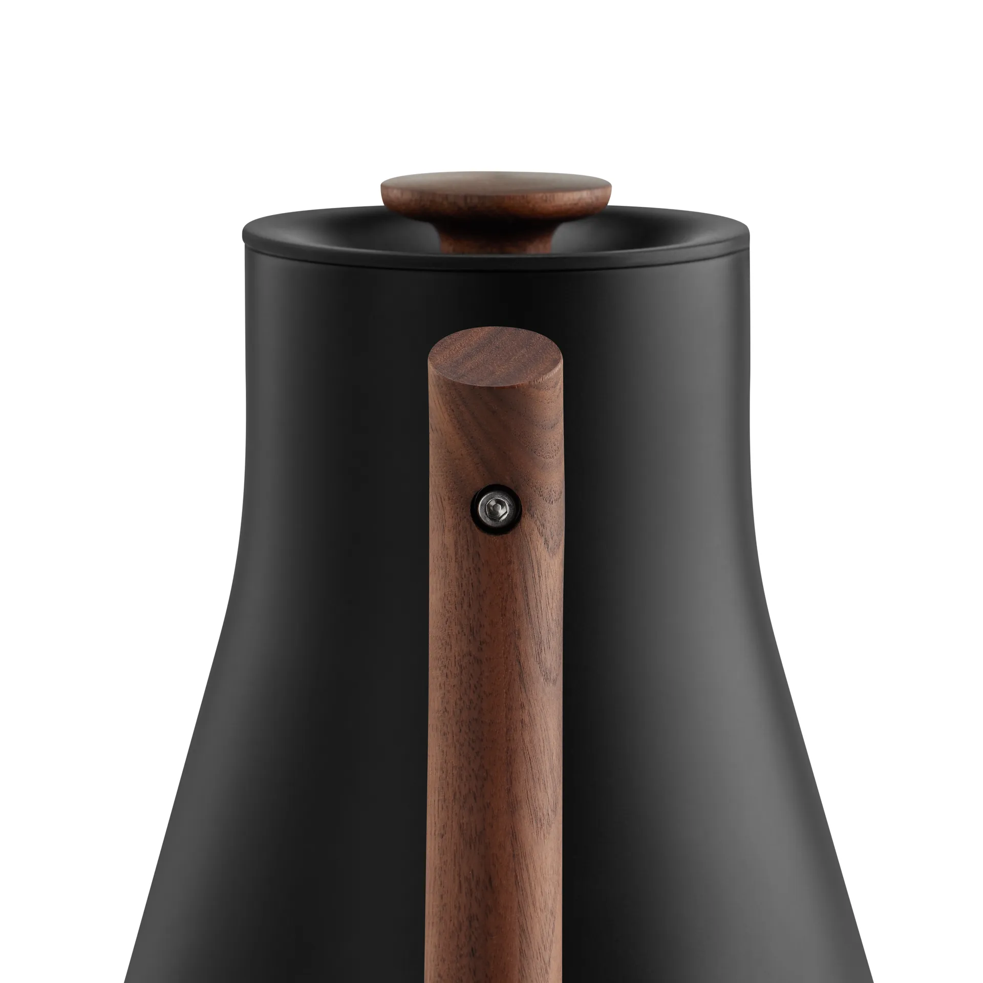 Corvo EKG Wasserkocher mit variabler Temperatur 90 cl, Matte black-walnut Fellow