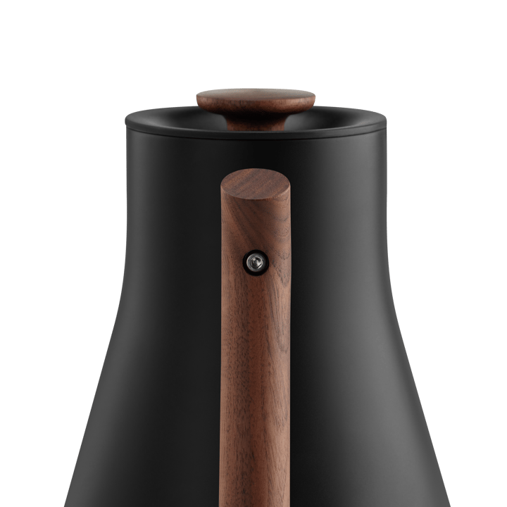 Corvo EKG Wasserkocher mit variabler Temperatur 90 cl, Matte black-walnut Fellow