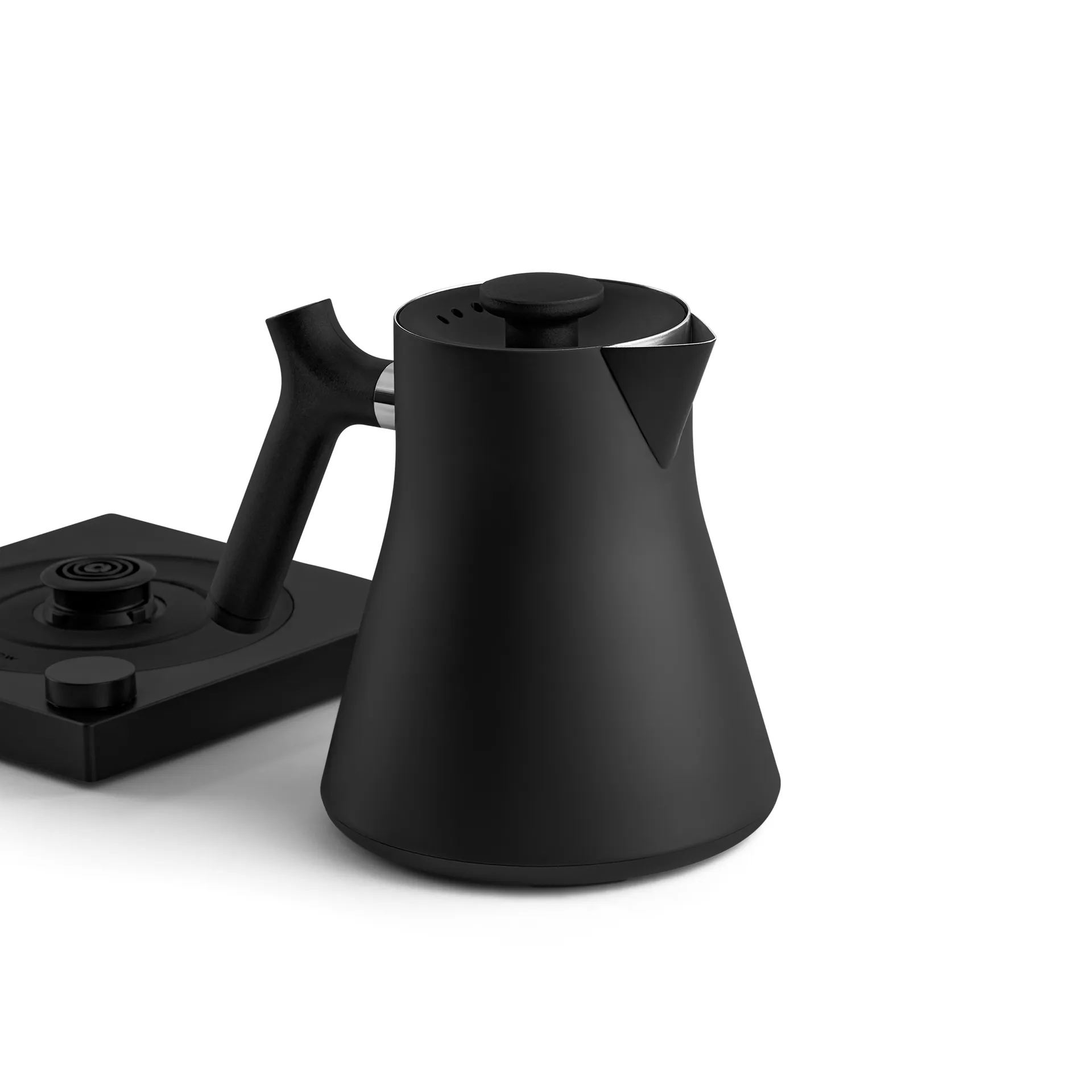 Corvo EKG Wasserkocher mit variabler Temperatur 90 cl, Matte black Fellow
