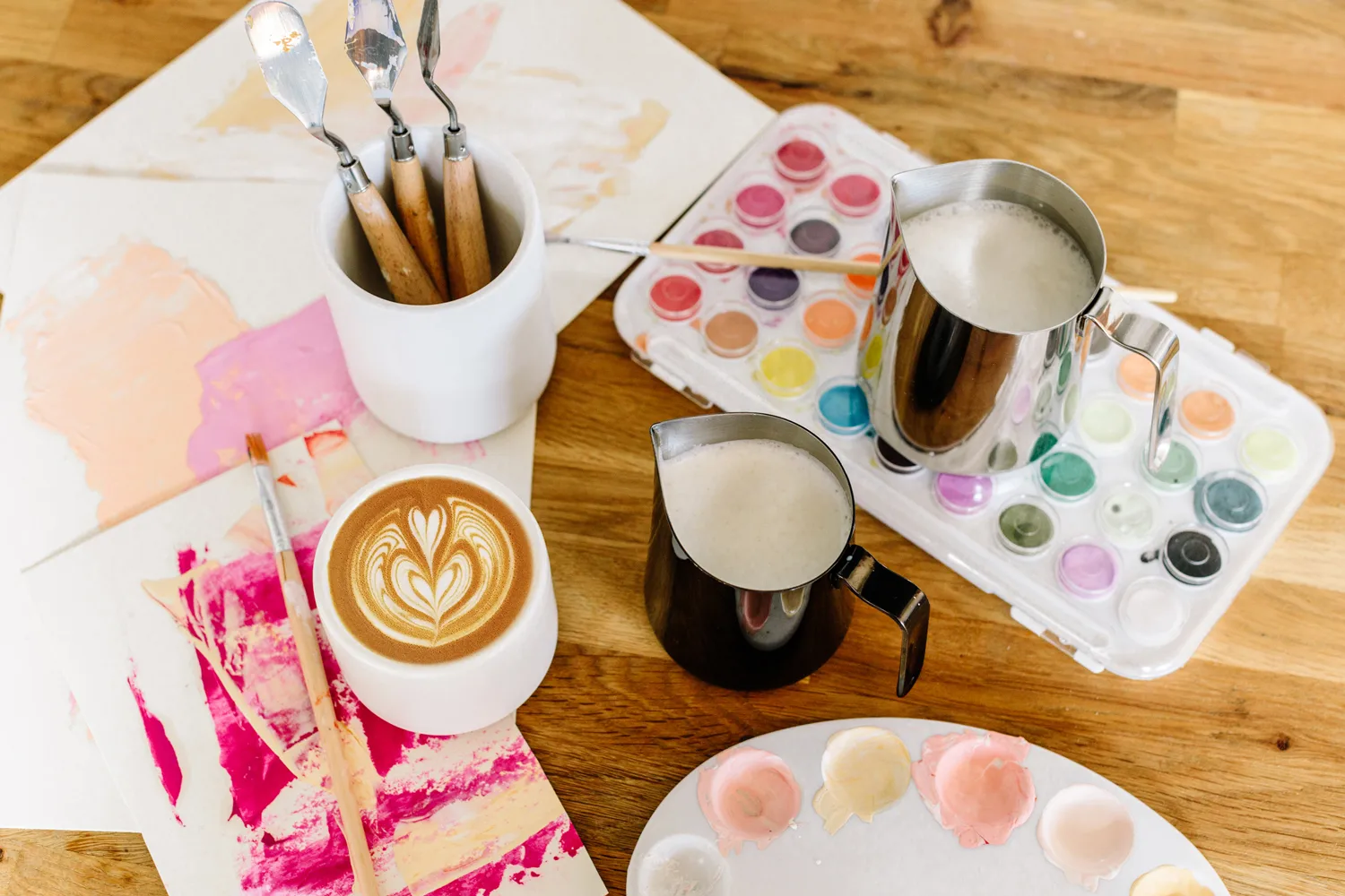 Eddy Steaming Pitcher 12oz, Graphit Fellow