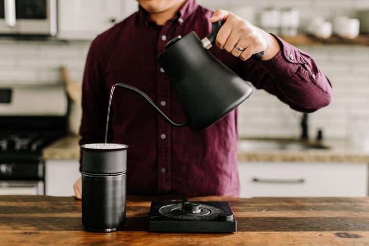Stagg EKG Wasserkocher mit variabler Temperatur 90 cl, Matte black Fellow