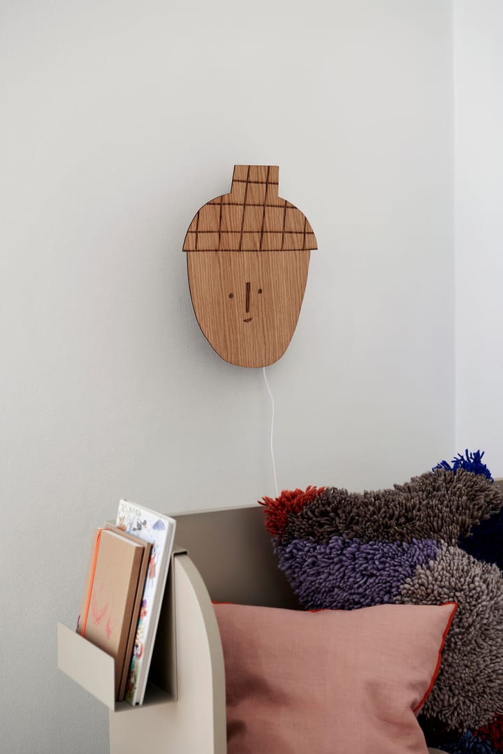 Acorn lamp Wandleuchte, Eiche geölt Ferm Living