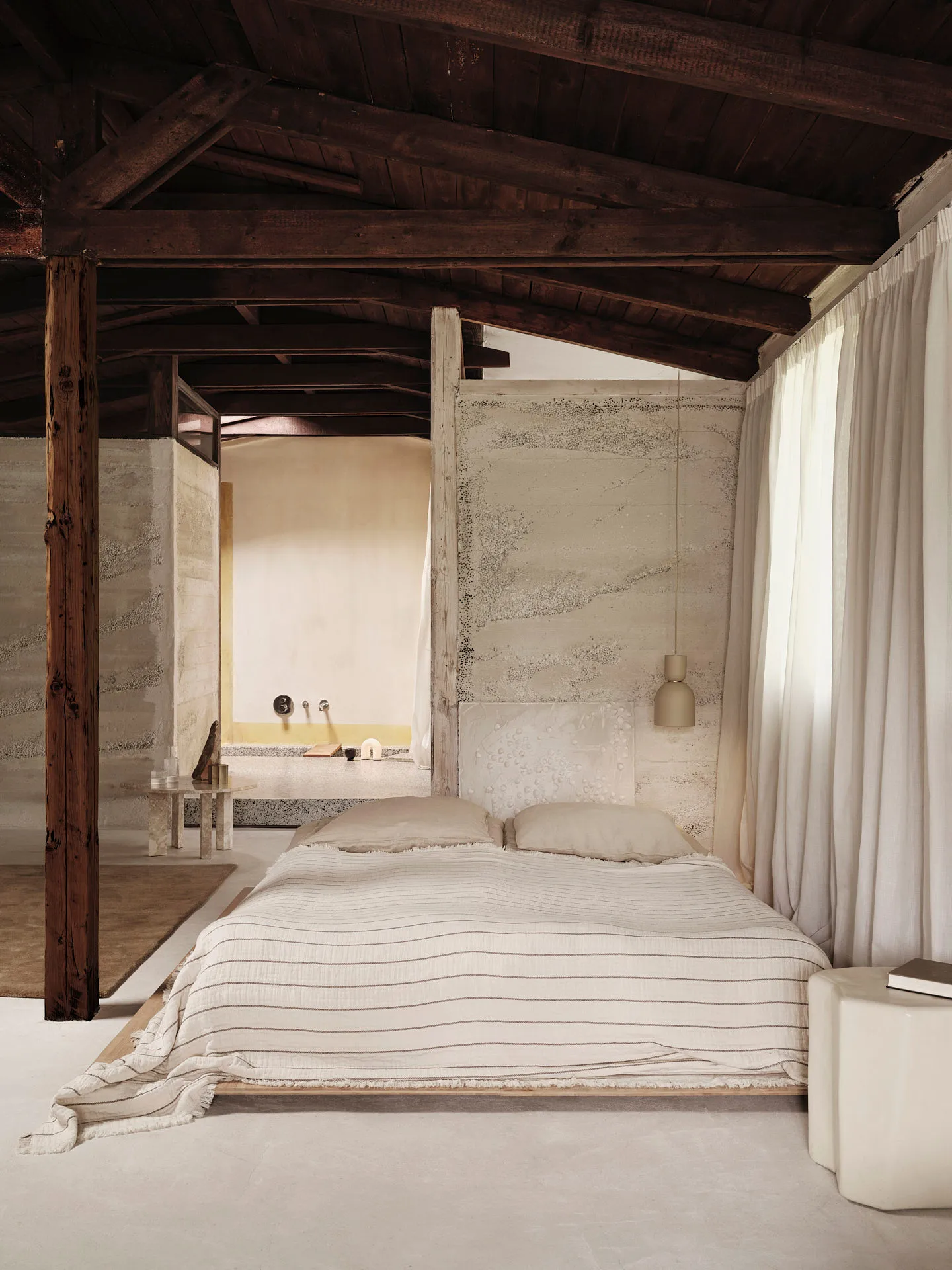 Aires Bettüberwurf 240x250 cm, Undyed Ferm Living