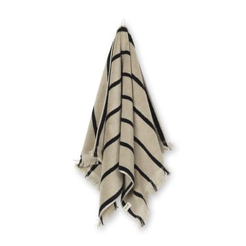 Alee Handtuch 50 x 100cm - Sand-black - Ferm Living
