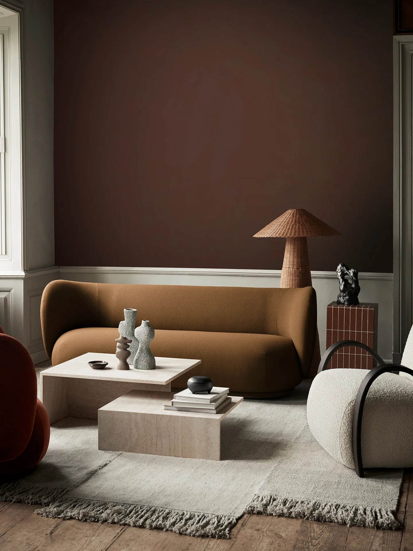 Alter Wollteppich, Natural, 300x350 cm Ferm Living