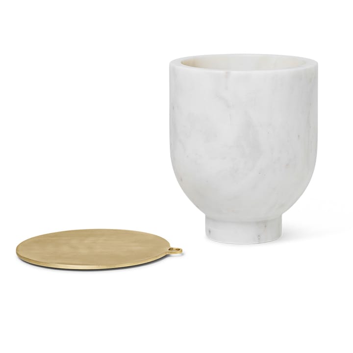 Alza Eiseimer, Weißer Marmor Ferm Living