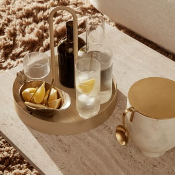 Alza Eiseimer - Weißer Marmor - Ferm Living