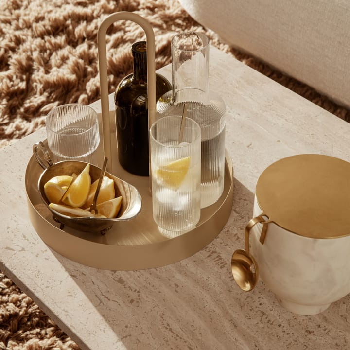 Alza Eiseimer, Weißer Marmor Ferm Living