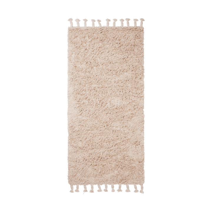 Amass long pile Teppich 70 x 140cm - Off-white - Ferm Living