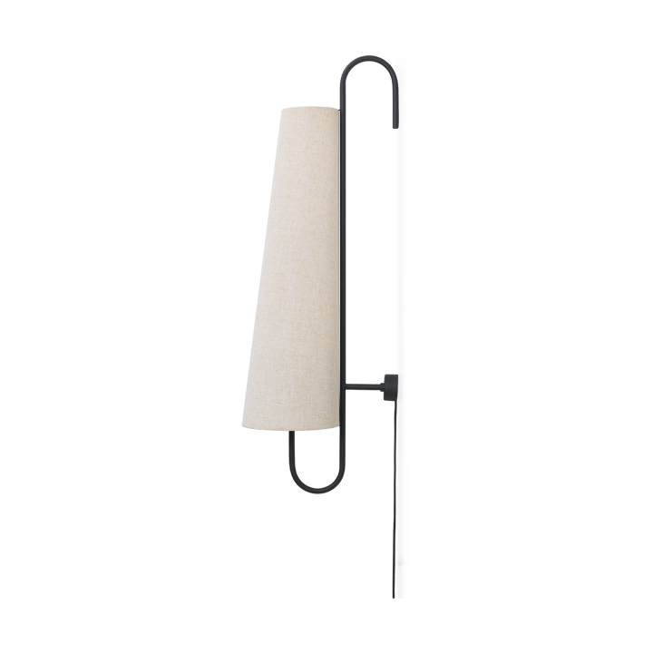 Ancora Wandleuchte - Black-Natural - Ferm Living