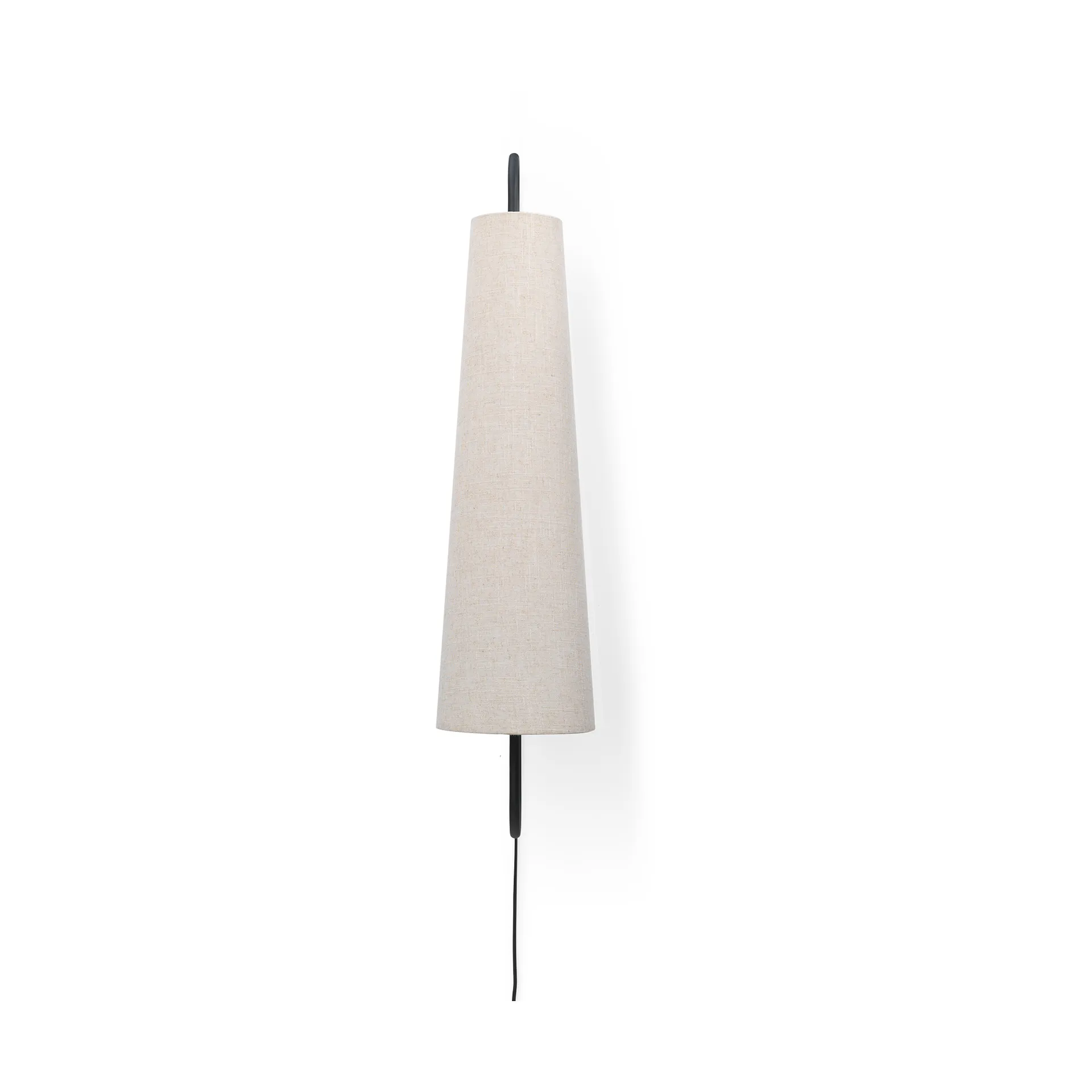 Ancora Wandleuchte, Black-Natural Ferm Living
