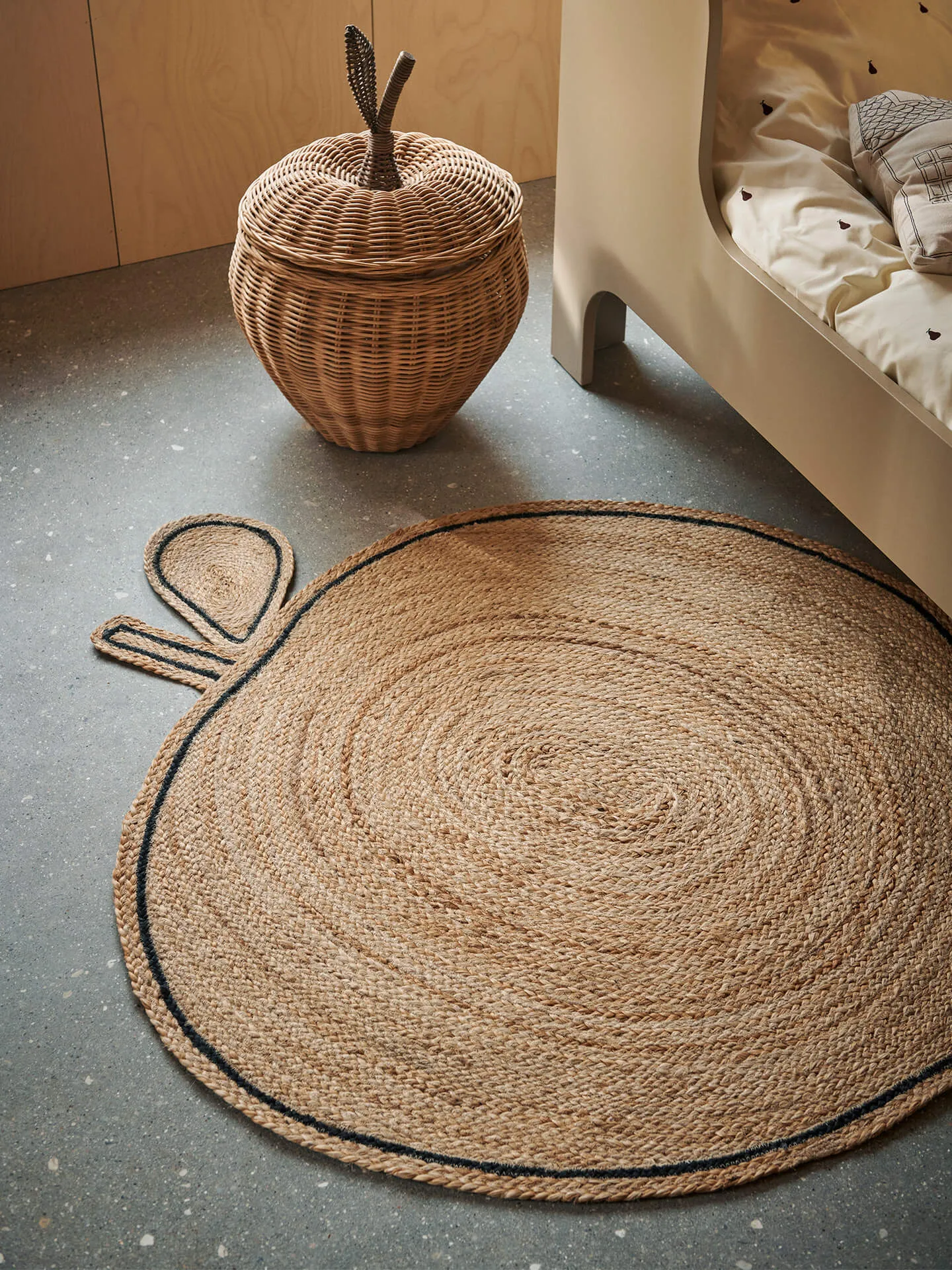 Apple braided Juteteppich, Natural Ferm Living