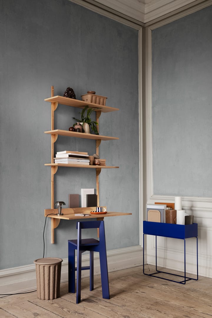 Ark Kinderstuhl hoch, Blau Ferm Living