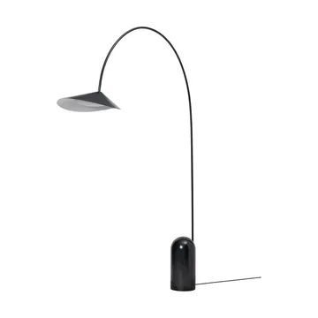 Arum gebogene Stehleuchte - Black - Ferm Living