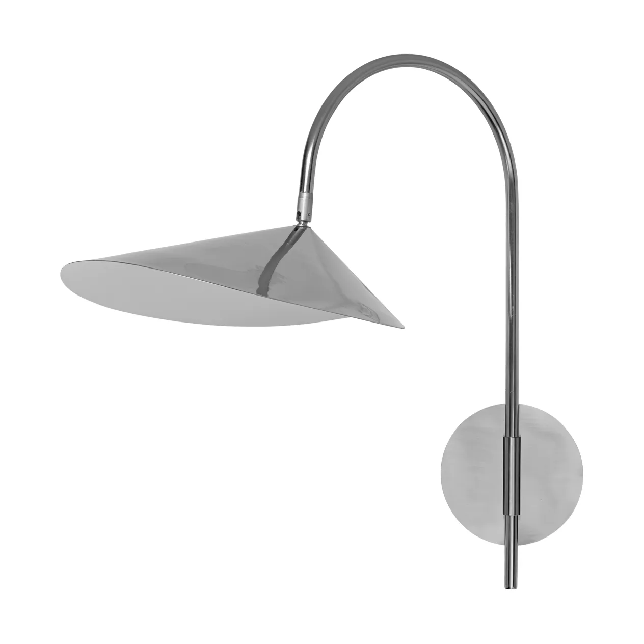 Arum Schwenk-Wandleuchte Festanschluss, Edelstahl Ferm Living