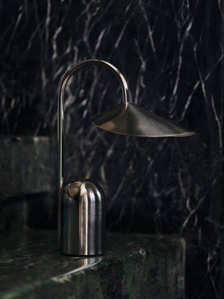 Arum tragbare Leuchte, Stainless steel Ferm Living