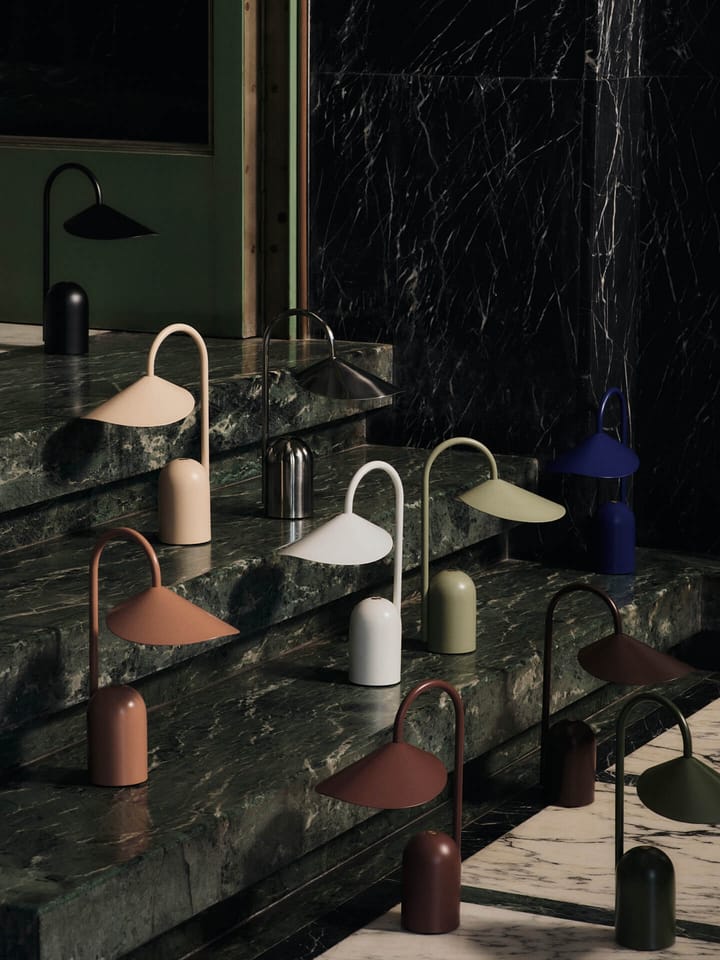 Arum tragbare Leuchte, Stainless steel Ferm Living