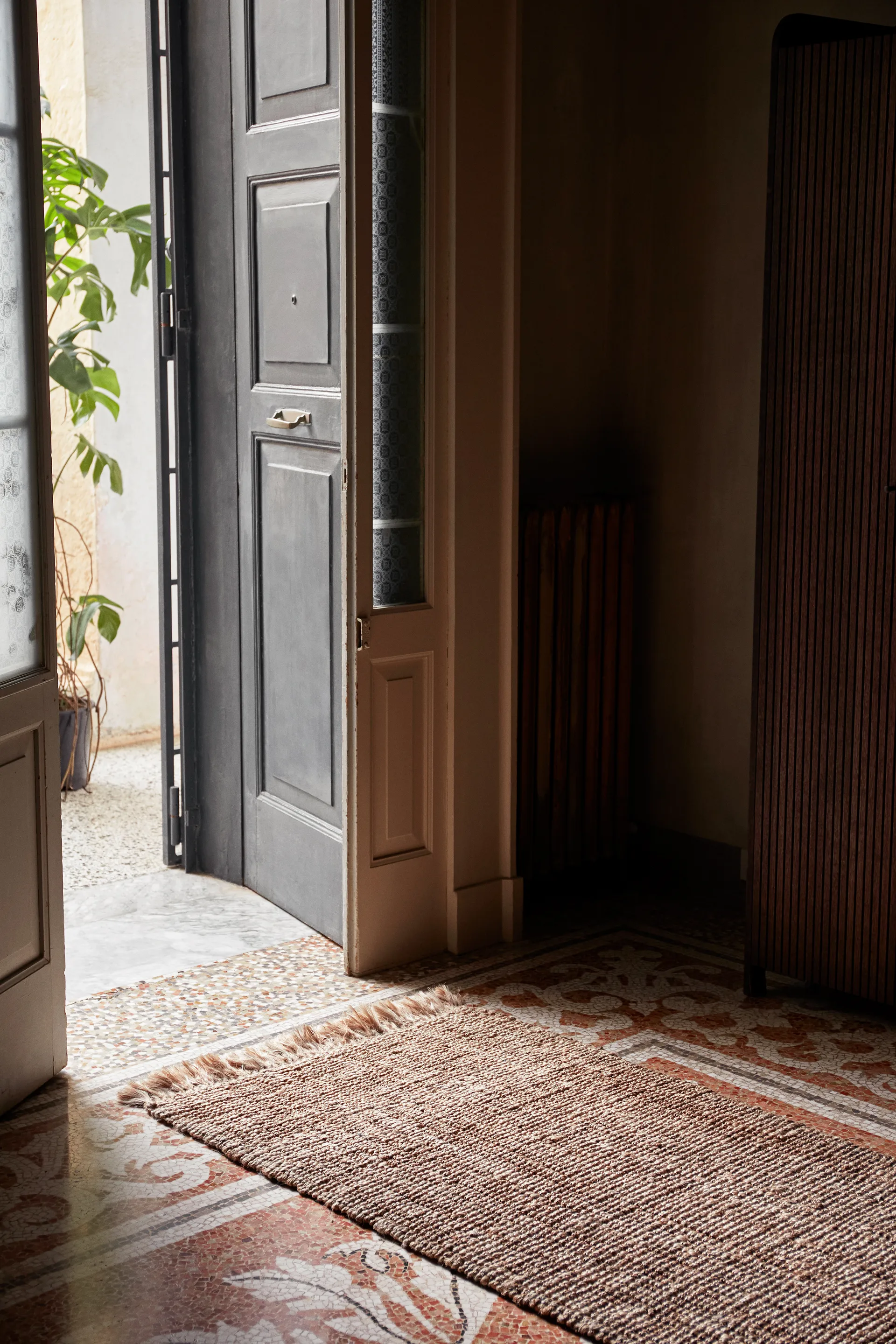 Athens Flurteppich, Natural, 80 x 250cm Ferm Living