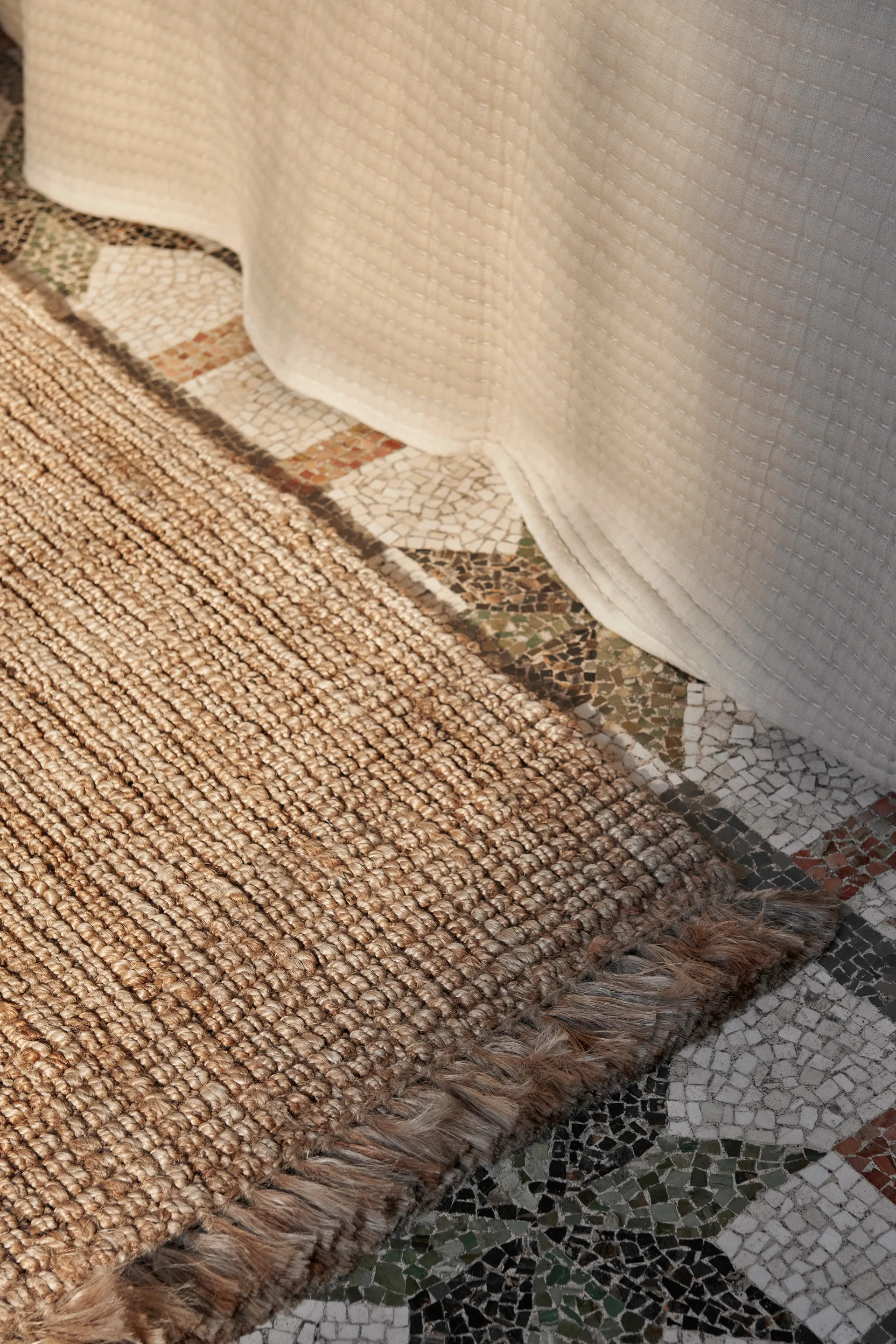 Athens Teppich, Natural, 140 x 200cm Ferm Living