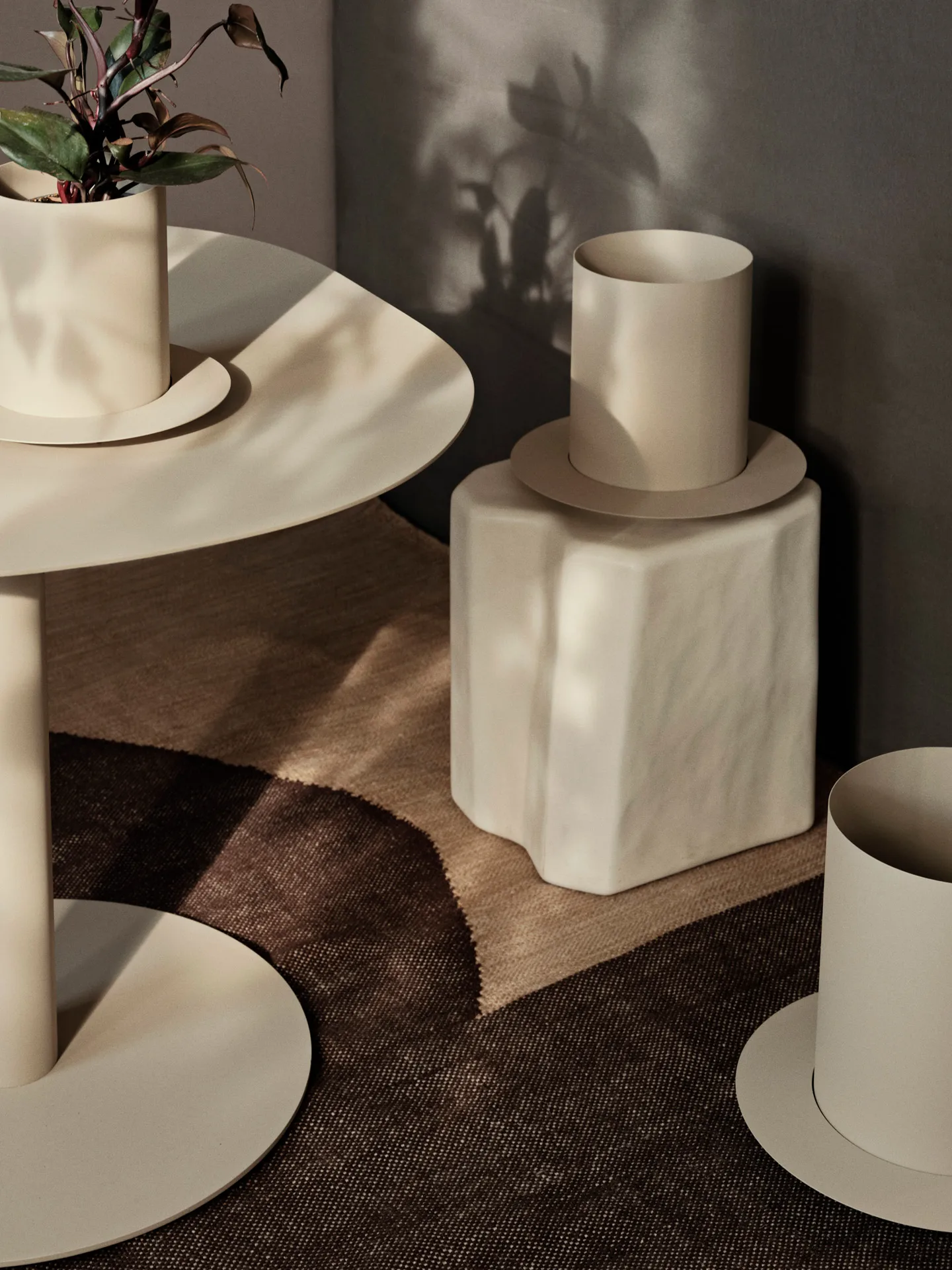 Auran Blumentopf medium 26,6 cm, Cashmere Ferm Living