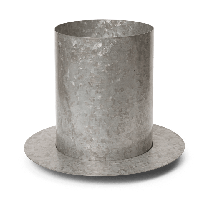 Auran Blumentopf medium 26,6 cm - Galvanized iron - Ferm LIVING