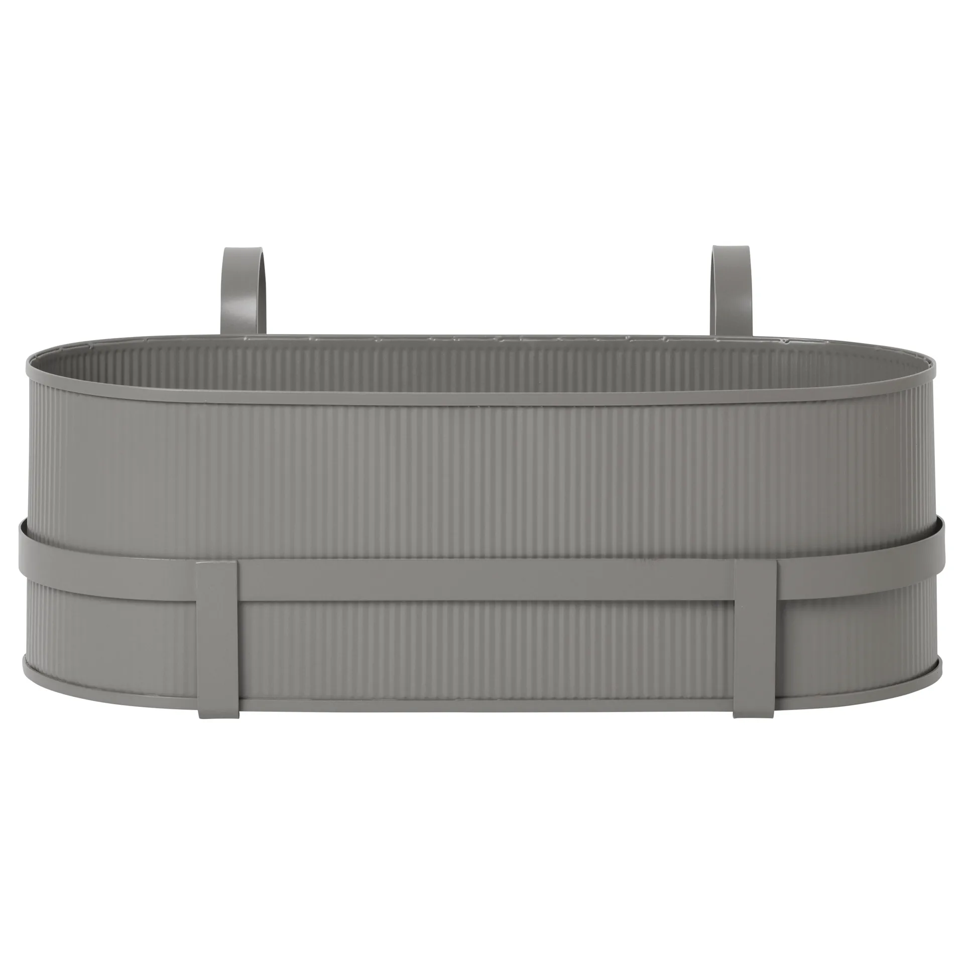 Bau Balkon Blumenkasten, Warm grey Ferm Living