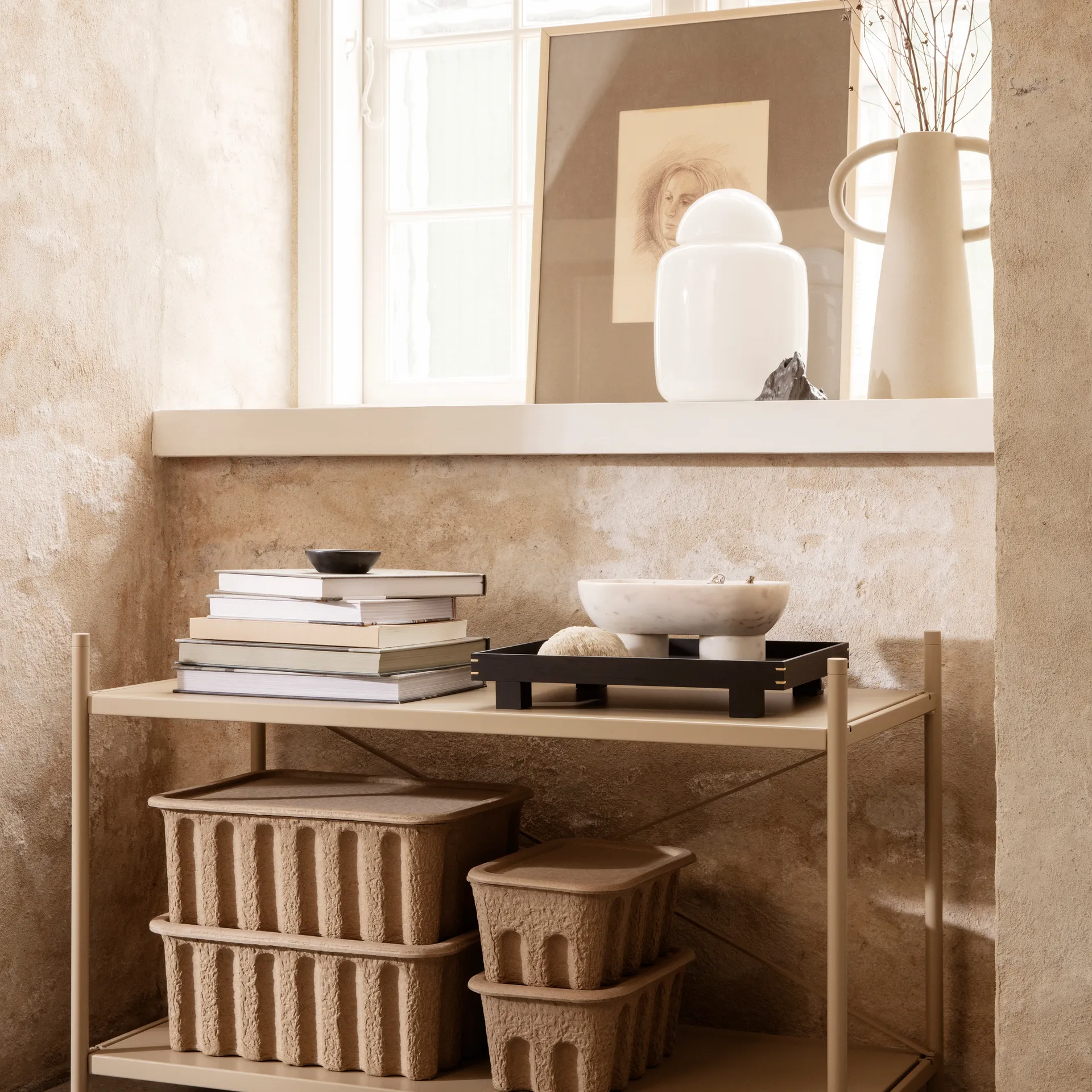 Bell Tischleuchte, Weiß Ferm Living