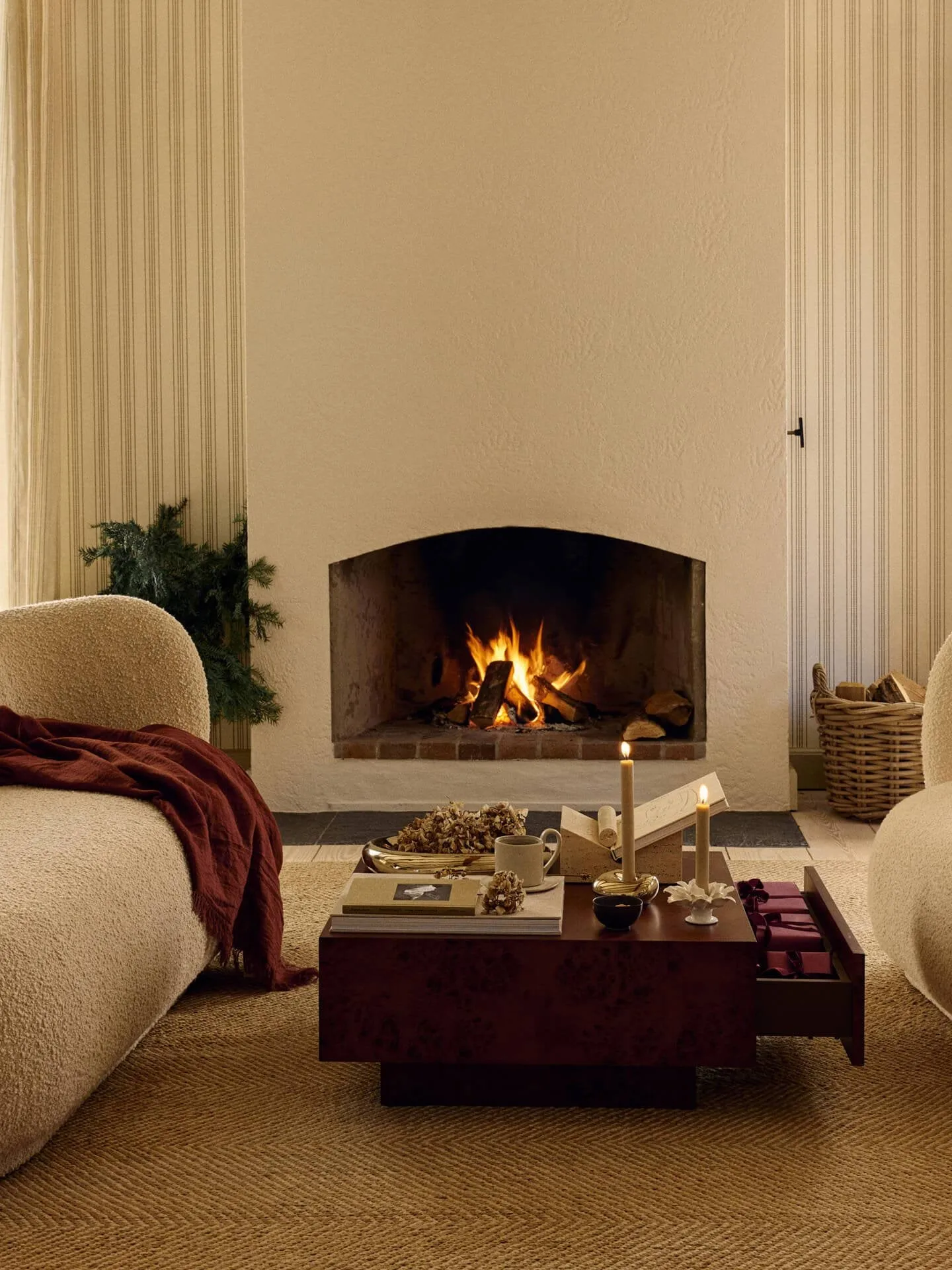 Bellure Kerzenhalter, Messing-Finish Ferm Living