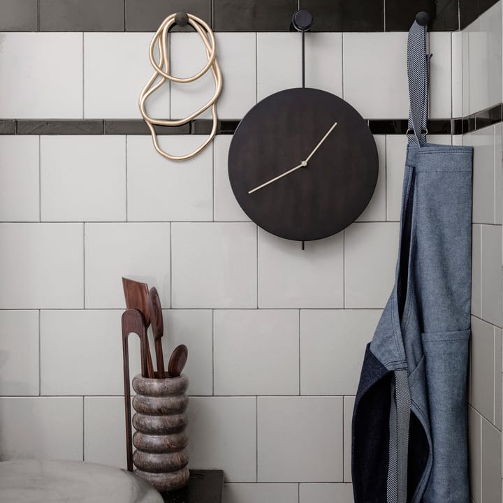 Bendum Vase, Brauner Marmor Ferm Living
