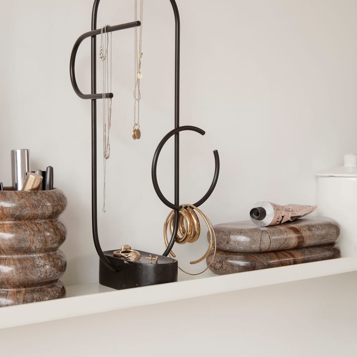 Bendum Verwahrungsbox, Brauner Marmor Ferm Living