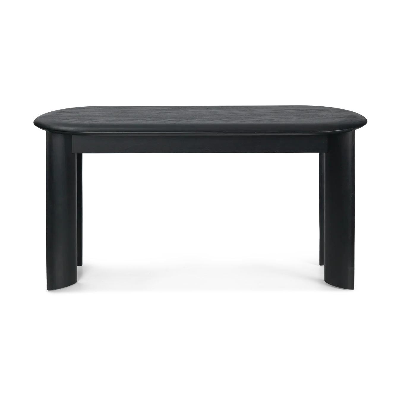 Bevel Bank 90 cm, Schwarz geölte Buche Ferm Living