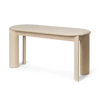 Bevel Bank 90 cm - Weiß geölte Buche - Ferm Living