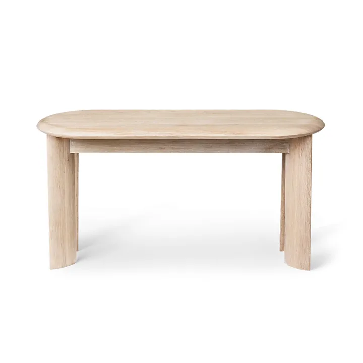Bevel Bank 90 cm - Weiß geölte Eiche - Ferm Living