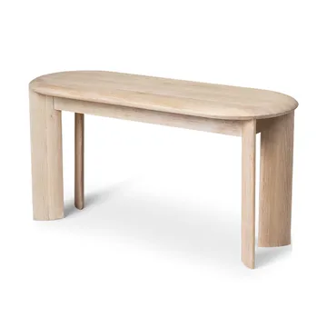 Bevel Bank 90 cm - Weiß geölte Eiche - Ferm Living