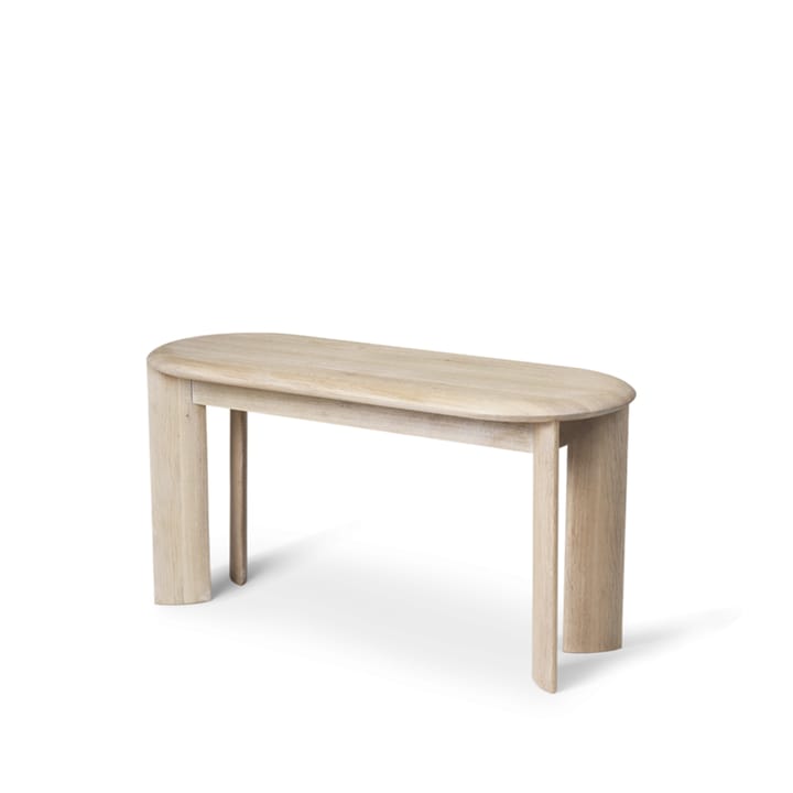 Bevel Bank - Oak white oiled - Ferm LIVING