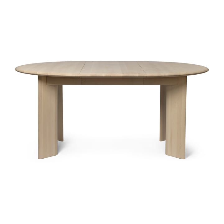 Bevel Extendable Esstisch inkl 1 Einlegeplatte, White Oiled Beech Ferm Living