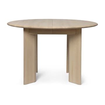 Bevel Extendable Esstisch inkl 1 Einlegeplatte - White Oiled Beech - Ferm Living