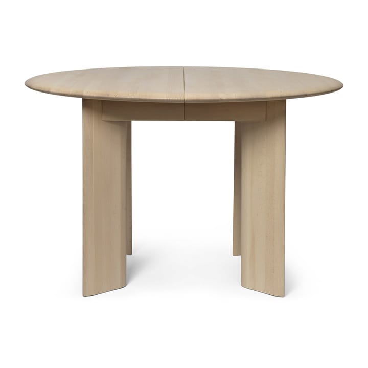 Bevel Extendable Esstisch inkl 1 Einlegeplatte, White Oiled Beech Ferm Living