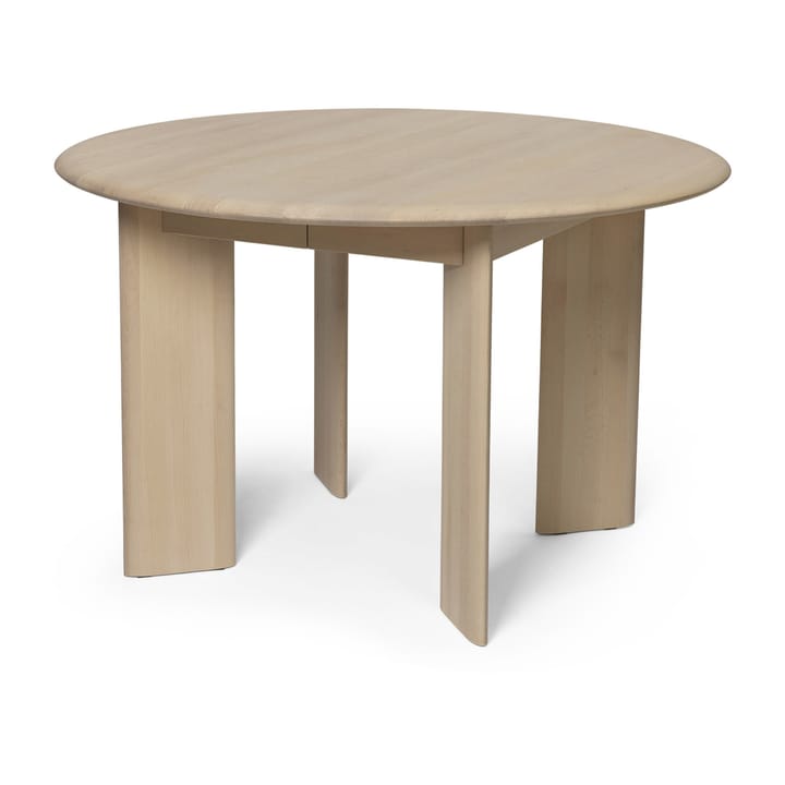 Bevel Extendable Esstisch inkl 1 Einlegeplatte, White Oiled Beech Ferm Living
